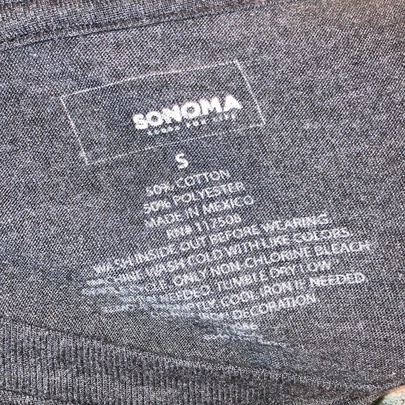 Sonoma Goods For Life Men’s Adventure Graphic Tee Shirt Size Small - Picture 4 of 4